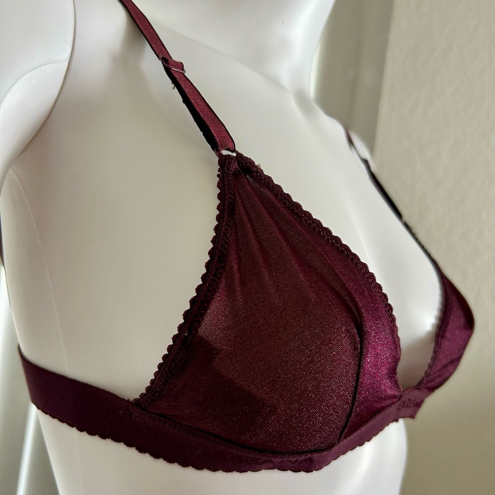 RARE Vintage Dolce & Gabbana Intimo x Le Bonitas Mesh Bralette - EUC